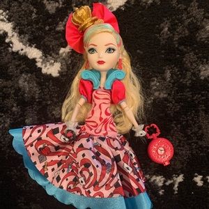 Ever After High Doll- Apple White